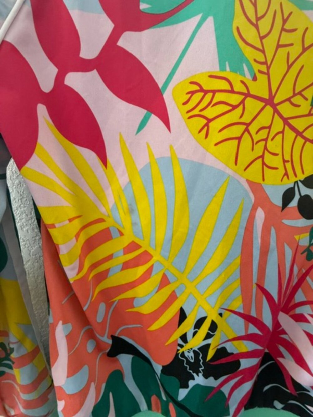 Adidas Originals Tropical Print Track Jacket Full Zip - Women's (Medium) - Picture 6 of 6